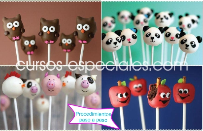 Los Mejores Diseños de Cake Pops Los Mejores Diseños de Cake Pops