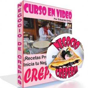 Video Curso de Crepas para Negocio