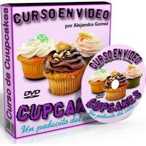 Video Curso de Cupcakes Decorados Paso a Paso