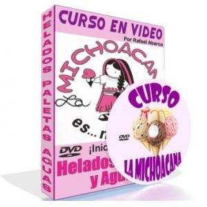Video Curso de Helados, Paletas y Aguas La Michoacana